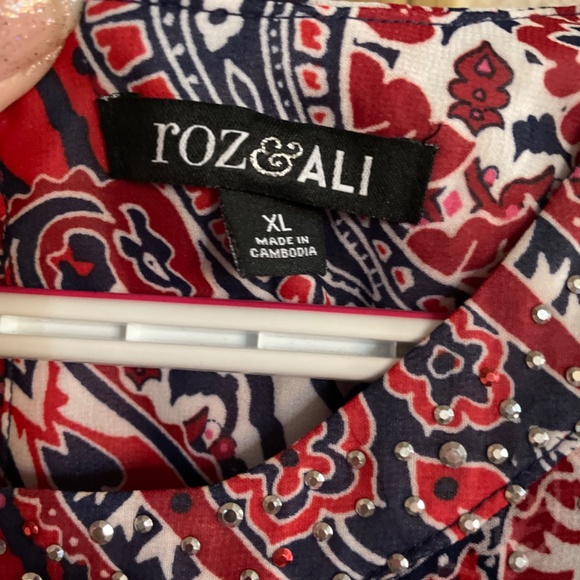 Women XL Gorgeous Bohemian Tank Babydoll Shift Dress Spring Summer Dress - Picture 6 of 8